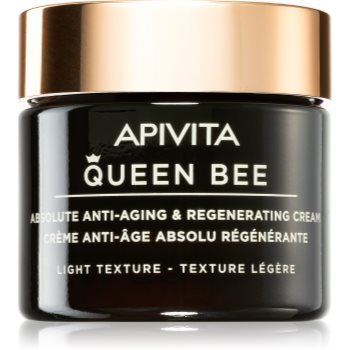 Apivita Queen Bee Cream Light cremă regeneratoare ușoară împotriva îmbătrânirii pielii - imagine 2